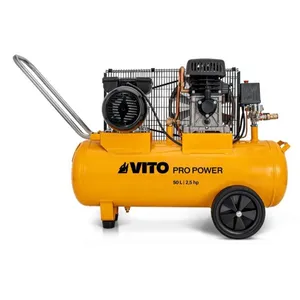 Comparateur de prix : Compresseur à courroie VITO - 2.5 CV / 50 L - Pression 8 Bar MAX