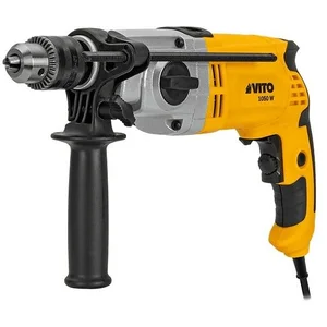 Perceuse à percussion - VITO - 1050W - Mandrin 13mm - Corps acier - Ma... pas cher
