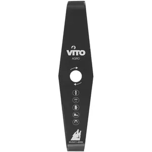 Comparateur de prix : VITO Lame de coupe pour débroussailleuse 2 dents Diam 310mm Alesage 25.4
