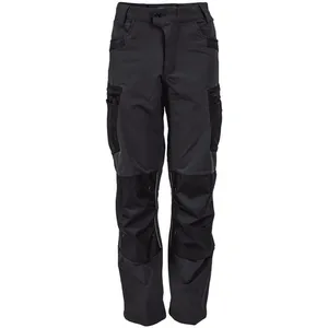 VITO Pantalon de travail 7 poches Taille 44 confort Genoux renforcés Ceinture elastique Porte outils pas cher