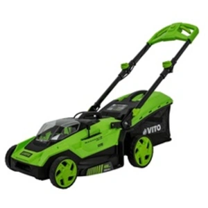 VITO Tondeuse à batterie 40V Moteur Brushless Largeur 400mm Bac 40L 6 haute... pas cher