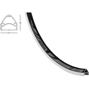 Comparateur de prix : Rodi Airline 1 Jante Mixte Adulte, Noir, 19-62236L