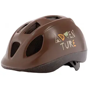 Comparateur de prix : Polisport Kids Helmet-Adventure-(XS = 46/53) Casque Unisex-Youth, Brun
