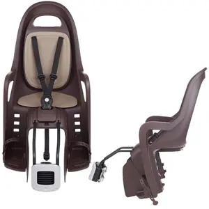 Comparateur de prix : Porte bebe arriere polisport fixation sur cadre groovy noir marron