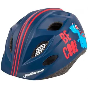 Comparateur de prix : Polisport Junior Helmet Be Cool (S=52/56) -w/Hanger Casque Unisex-Adult, Blue, 52-56