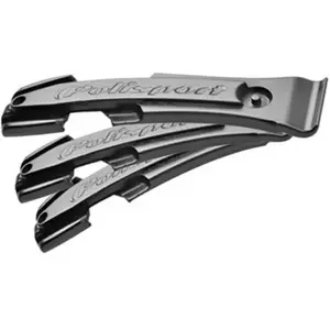 POLISPORT 8611000001 - Démonte-pneus de vélo, Pack d'outils de Changement de Pneu avec 3 unités en Couleur Noir pas cher