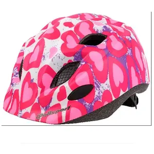 Casque pour enfants polisport coeurs polisport hartjes pink pas cher