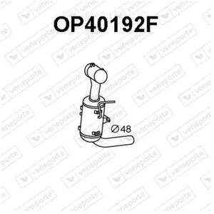 VENEPORTE S.A. Filtre à particules / FAP pour OPEL: Corsa, Meriva (Ref...Vendu paroscaro