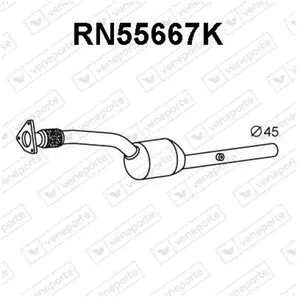 VENEPORTE S.A. Catalyseur pour RENAULT: Laguna (Ref: RN55667K) pas cher