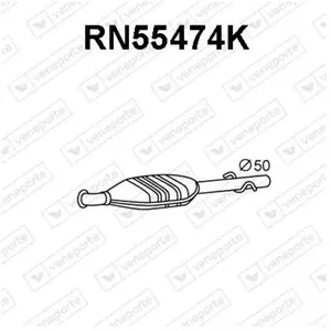 VENEPORTE S.A. Catalyseur pour RENAULT: Kangoo (Ref: RN55474K) pas cher