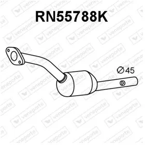 VENEPORTE S.A. Catalyseur pour RENAULT: Modus, Clio (Ref: RN55788K) pas cher