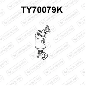 VENEPORTE S.A. Catalyseur pour TOYOTA: Yaris, Auris, Urban Cruiser, Ve... pas cher
