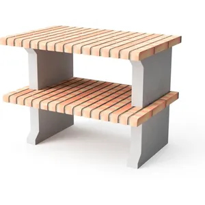 Movelar - Tréteau latéral du module Madeira Plus pour Barbecue en Béto... pas cher