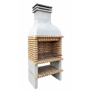 MOVELAR - Barbecue préfabriqué à bois et charbon de bois Modèle Paelle...Vendu paramazon