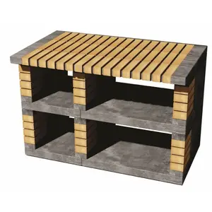 Tréteau latéral du module Pan America pour Barbecue en Béton Préfabriq... pas cher