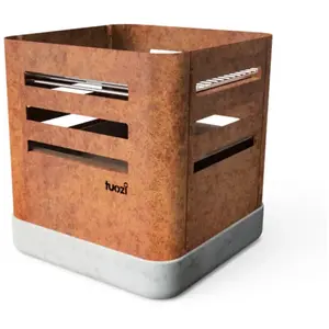 Movelar Brasero barbecue en acier corten pas cher