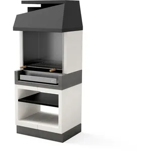 TUOZI - Barbecue de Construction à Bois et Charbon Modèle KITAWAY OTTE...Vendu paramazon