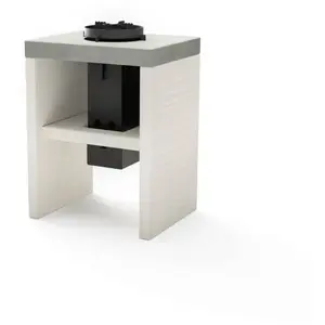 Tuozi - venit rocket 59 pour Barbecue en Béton Préfabriqué (Blanc, Gri...Vendu paramazon