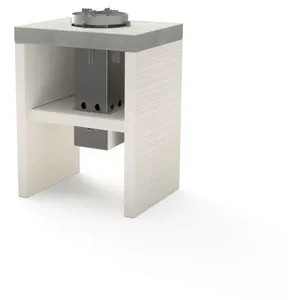 TUOZI - Fusée VENIT 59 pour Barbecue en Béton Préfabriqué (Blanc, Gris... pas cher