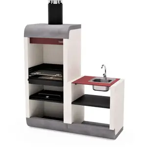 Tuozi - Barbecue de Construction à Bois et Charbon Modèle sud plus Mod...Vendu paramazon