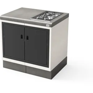 Tuozi - Module de support sud Électrique pour Barbecue en Béton Préfab...Vendu paramazon