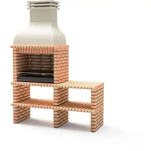 Maestro Ferretero - movelar - Barbecue Préfabriqué à Bois et Charbon M...Vendu paramazon