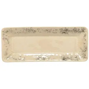Plat rectangulaire 27cm Madeira  Céramique pas cher