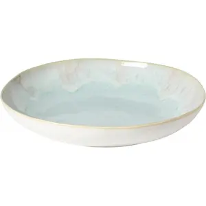 Assiette creuse en grès bleu marine 37 cm Eivissa - Costa Nova