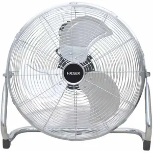 Ventilateur sur pied industriel HAEGER New Tornado - 3 vitesses - 90W - 45cm