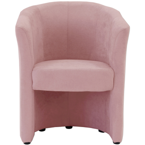 Fauteuil fixe NAOMI coloris rose pas cher