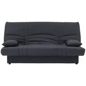 Comparateur de prix : Dream Banquette clic clac 3 places - Tissu gris anthracite - L 190 x ...