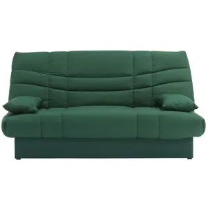 BUT Banquette lit clic-clac PORTO 125 x 190 vert foncé