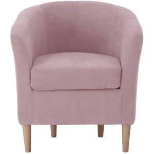 Fauteuil fixe EVE coloris rose pas cher