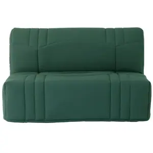 Banquette BZ DREAM - Tissu 100% Coton vert forêt - Couchage 140x190 cm... pas cher