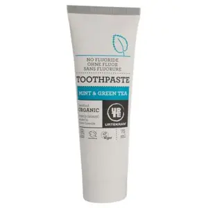 Comparateur de prix : Urtekram - Dentifrice sans fluor BIO thé vert menthe 75 ml - Urtekram