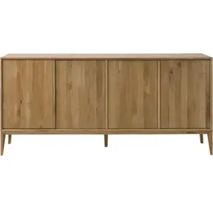 Buffet chêne massif 4 portes Charles  Bois
