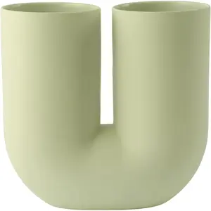 Vase en porcelaine vert Kink - Muuto