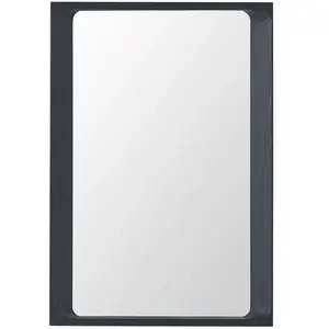 Muuto - Miroir mural Arced - Bleu - Bois d'épicéa laqué - Designer Rhy...Vendu parmade-in-design