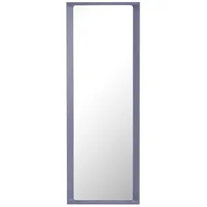 Miroir en bois laqué lila 170x61x5cm Arced - Muuto pas cher