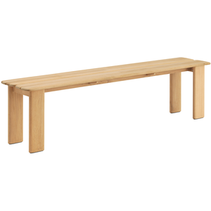 Muuto - Banc Assemble - Bois naturel - Teck certifié FSC - Designer Anderssen & Voll pas cher