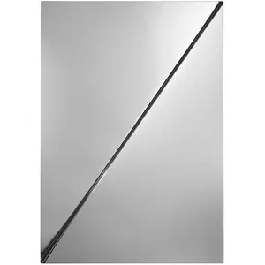 Miroir en acier poli 50x35cm Gaze - Muuto pas cher