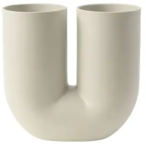Vase en porcelaine sable Kink - Muuto pas cher