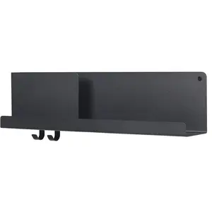 Étagère noire en métal 63 cm Folded - MuutoVendu paramazon