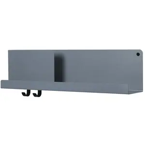 Étagère bleu gris en métal 63 cm Folded - MuutoVendu paramazon