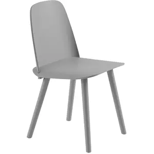 Chaise grise Nerd - Muuto pas cher