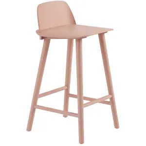 Tabouret de bar 65 cm rose Nerd - Muuto pas cher