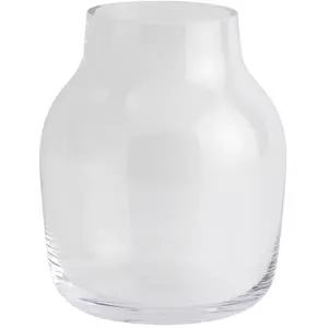 Muuto - Vase Silent - Transparent - Verre soufflé bouche - Designer An...
