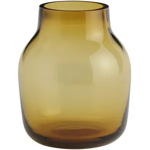 Comparateur de prix : Muuto - Vase Silent - Orange - Verre soufflé bouche - Designer Andreas...