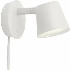 Applique blanche Tip - Muuto pas cher