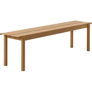 Muuto - Banc Linear - Beige - Acier revêtement poudre - Designer Thoma...Vendu parmade-in-design